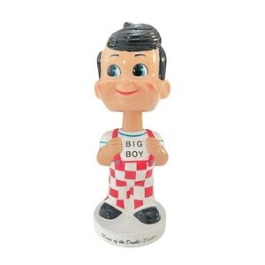 Bobs Big Boy Home of the Double Decker Bobble Head 7.5” Restaurant Advertising